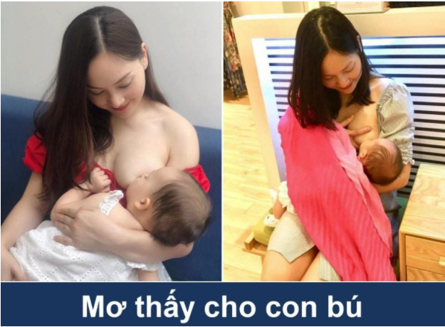 Mơ thấy cho con bú