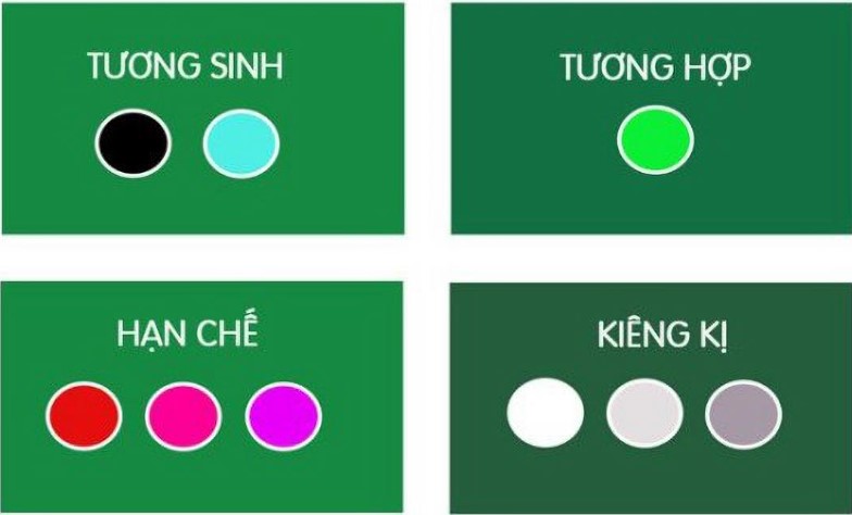 Những màu sắc phù hợp và cần kiêng kỵ của người tuổi Canh Dần